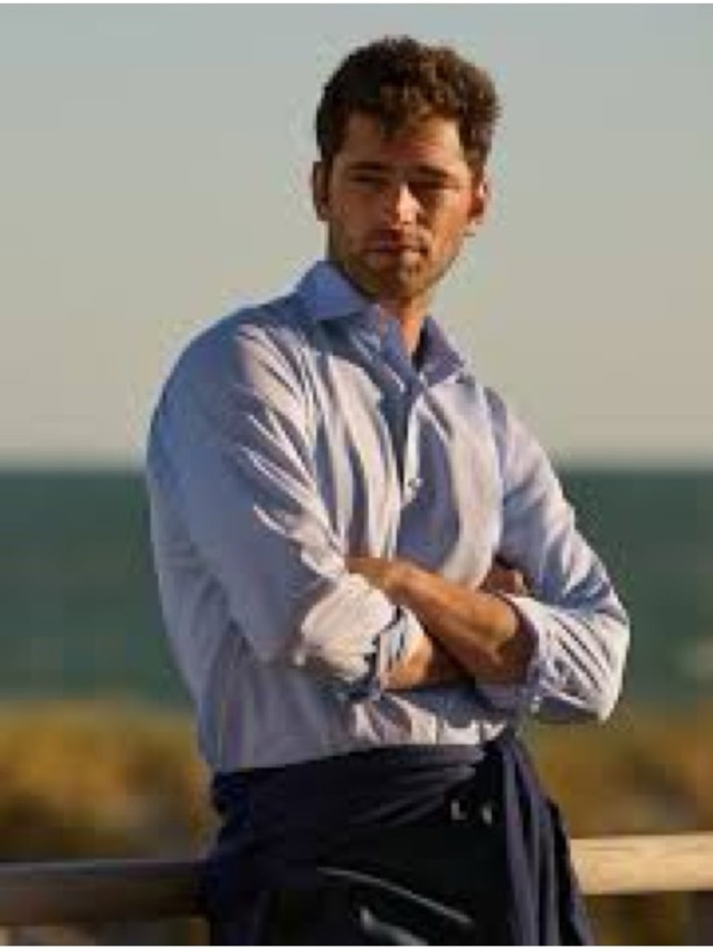 Peter Millar Light Blue Men's Dress Shirt